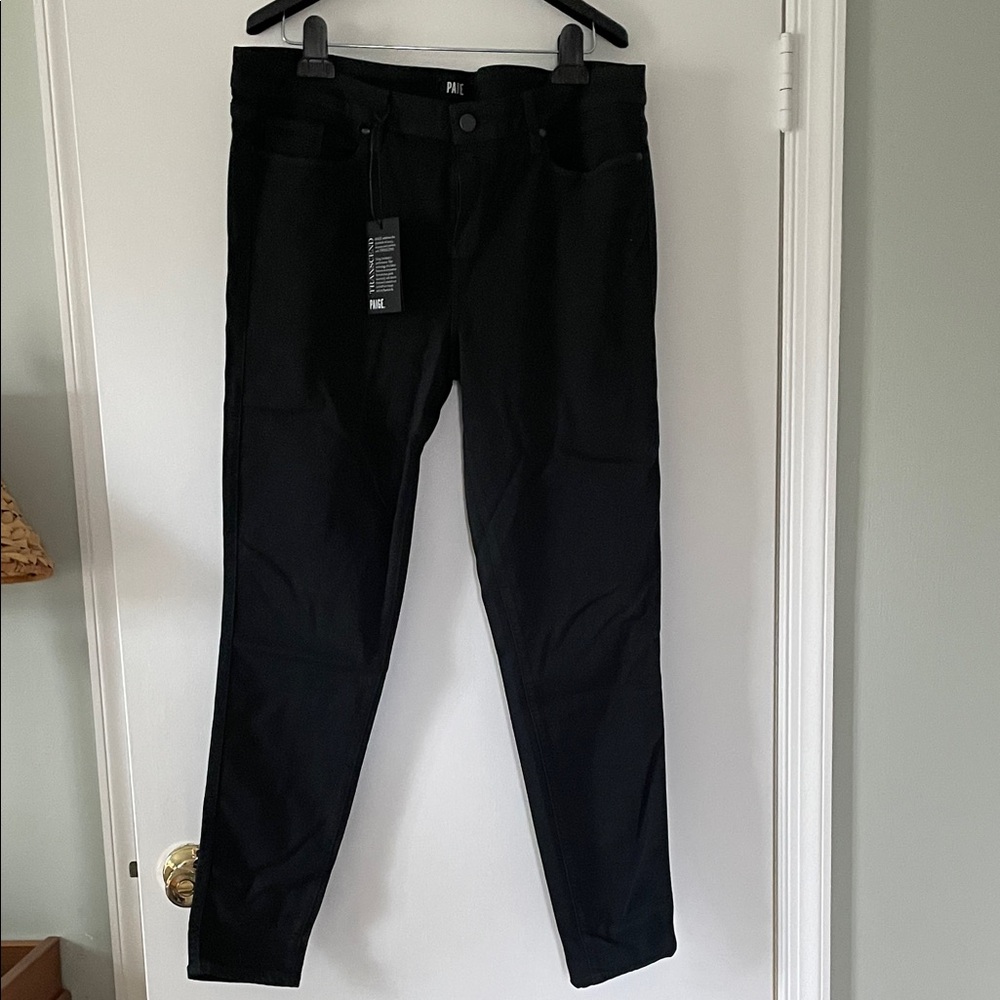 Paige Verdugo Skinny Jeans in Dark Green